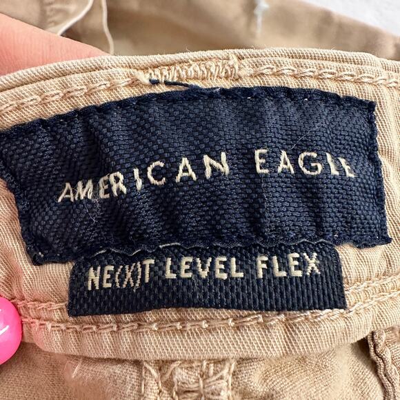 American eagle men's khaki pants slim straight size 32" x 32" - Picture 2 of 7